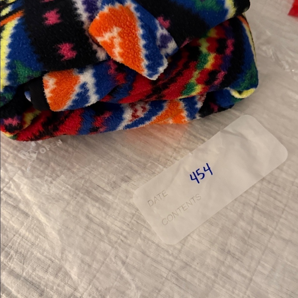 Lauren Ralph Lauren Fleece Southwestern Aztec Full Zip Coat Jacket Small - Picture 7 of 7